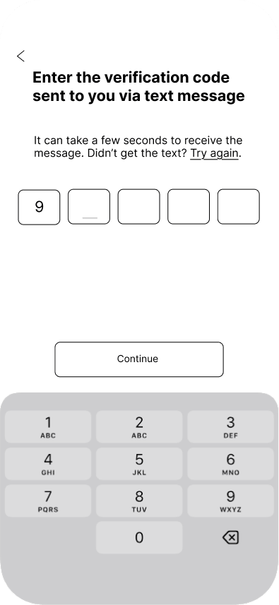 Upsight wireframe screen 5