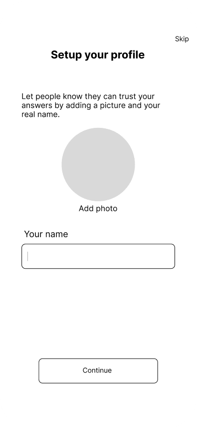 Upsight wireframe screen 6